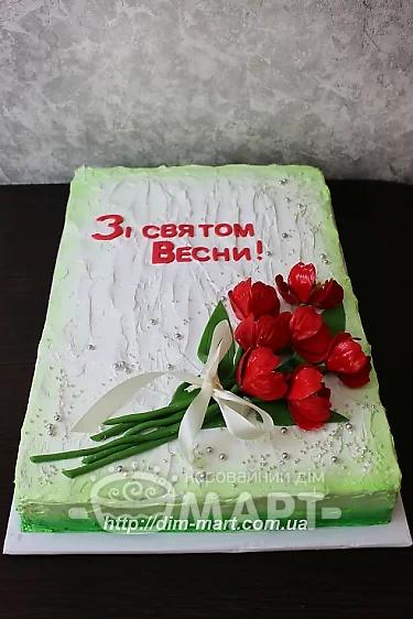 Ювілейні торти - Свято весни Тп281