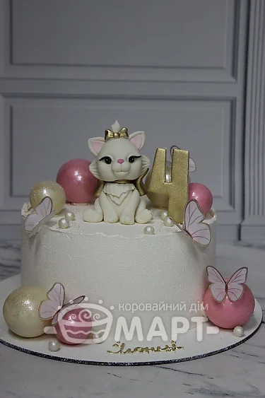Торти без мастики - Киця ТБМ1310