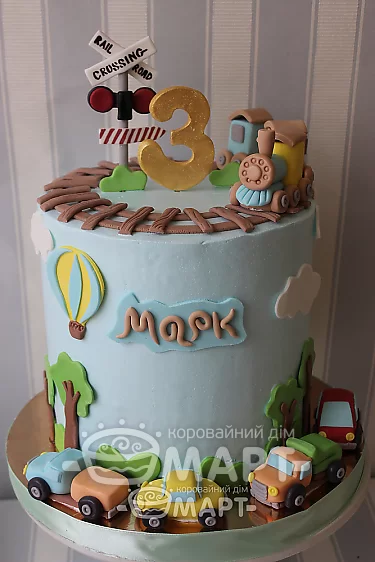 Торти без мастики - Паровоз ТБМ702