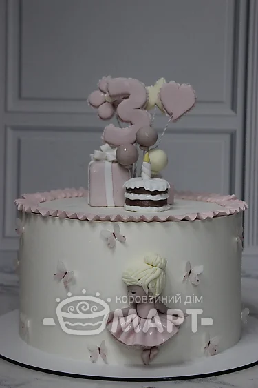 Торти без мастики - Дівчинка ТБМ1395