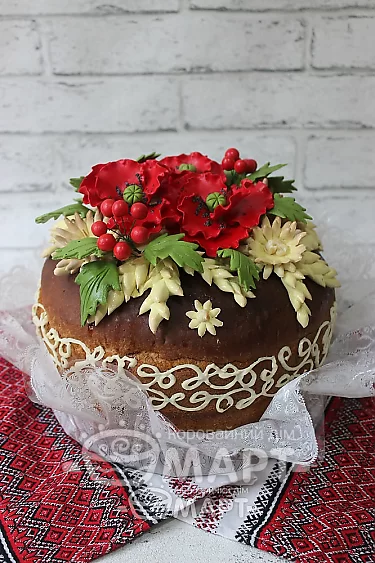 Короваї з тістовим оздобленням - Калина Ктм24