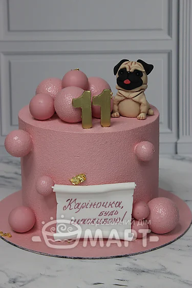 Торты без мастики - Собачка ТБМ1169