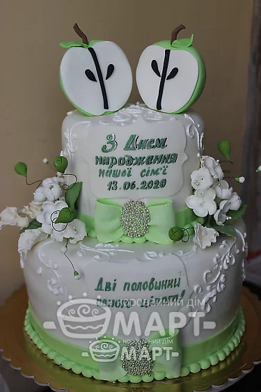 Весільні торти - Половинки одного цілого Тв114