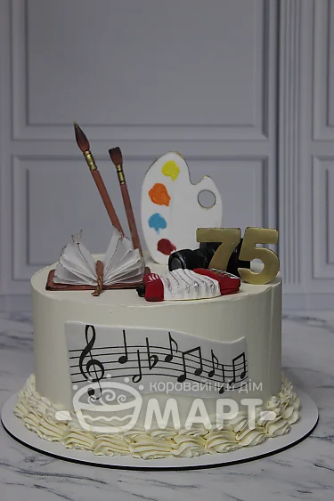 Торты без мастики - Художнику ТБМ1176