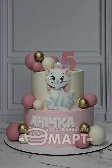 Торти без мастики - Киця ТБМ1196