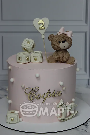 Торти без мастики - Ведмедик ТБМ1284