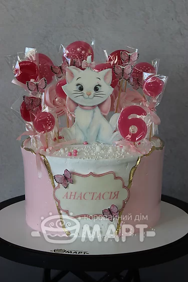 Торти без мастики - Киця ТБМ954