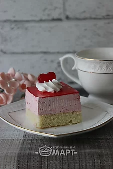 Клубнично-сырное суфле