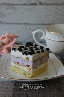 Черничное суфле